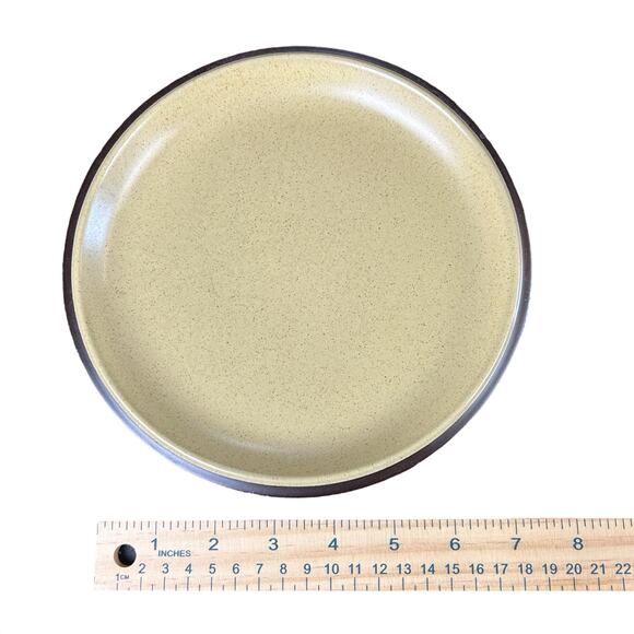 Noritake Folkstone Equator Service For 2 Beige 10 Piece Brown Two Tone Stoneware - Picture 5 of 12